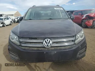 2016 Volkswagen Tiguan S z VIN WVGAV7AX6GW588063, wystawiony jako Copart lot #49254085 z przebiegiem 138 929 mil mil oraz Czysty tytuł • Clean title. Historia ofert i sprzedaży dostępna na DreamBid. Obrazek 5.
