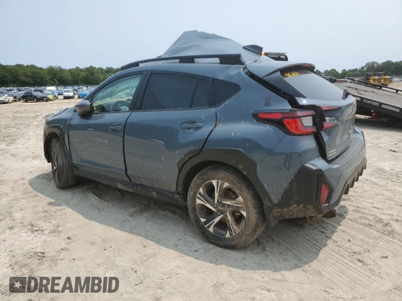 2024 Subaru Crosstrek Premium with VIN JF2GUADC9RH288663, listed as a Copart auction lot 59472505 with Not provided miles and Salvage title. Bid and sale history available at DreamBid. Image 2.