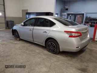 2014 Nissan Sentra S with VIN 3N1AB7AP6EY299710, listed as a IAAI auction lot 41505297 with 124,994 mi miles and . Bid and sale history available at DreamBid. Image 3.