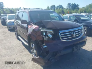 2015 Honda Pilot EX-L z VIN 5FNYF4H53FB044691, wystawiony jako IAAI lot #42234413 z przebiegiem 209 905 mil mil oraz . Historia ofert i sprzedaży dostępna na DreamBid. Obrazek 1.
