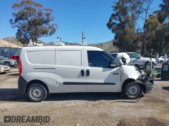 2021 Ram ProMaster City Cargo Tradesman with VIN ZFBHRFAB5M6T67218, listed as a IAAI auction lot 41735715 with 23,157 mi miles and . Bid and sale history available at carsss.com. Image 13.