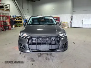2023 Audi Q7 Premium Plus with VIN WA1LXBF70PD002417, listed as a Copart auction lot 50189695 with 29,754 mi miles and Salvage title. Bid and sale history available at DreamBid. Image 12.