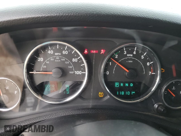 2018 Jeep Wrangler JK Unlimited Sport S with VIN 1C4BJWDG9JL938689, listed as a Copart auction lot 80713534 with 118,101 mi miles and Salvage Title. Bid and sale history available at carsss.com. Image 9.