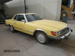 1981 Mercedes-Benz 380 SL with VIN WDBBA45A6BB004011, listed as a Copart auction lot 51533745 with 94,176 mi miles and Clean Title. Bid and sale history available at DreamBid. Image 4.