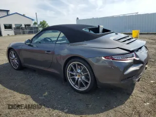 2015 Porsche 911 Carrera with VIN WP0CA2A97FS141468, listed as a Copart auction lot 58949374 with 40,741 mi miles and Salvage Title. Bid and sale history available at carsss.com. Image 2.