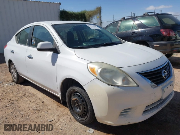 2012 Nissan Versa SL with VIN 3N1CN7AP9CL910324, listed as a IAAI auction lot 41718844 with 128,783 mi miles. Bid and sale history available at carsss.com. Image 6.