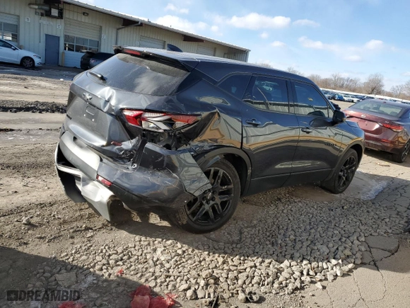 2021 Chevrolet Blazer LT with VIN 3GNKBCR41MS561209, listed as a Copart auction lot 89276295 with 60,562 mi miles and Salvage Title. Bid and sale history available at carsss.com. Image 3.