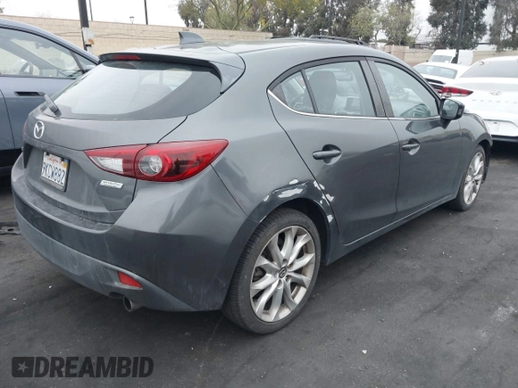 2014 Mazda 3 S Touring with VIN JM1BM1L35E1208952, listed as a IAAI auction lot 42121077 with 183,985 mi miles and . Bid and sale history available at carsss.com. Image 4.