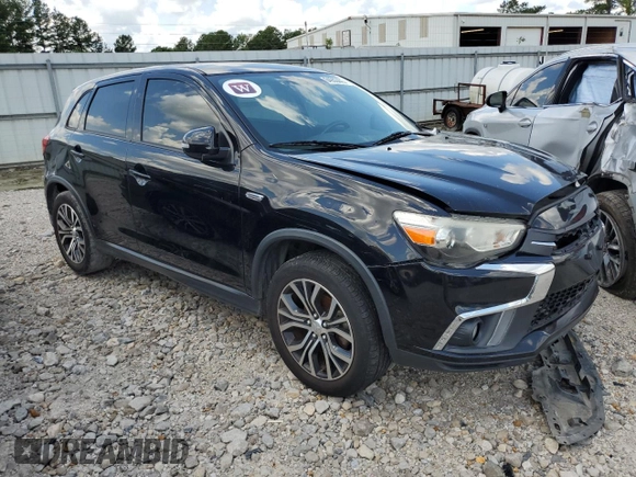 2018 Mitsubishi Outlander SE with VIN JA4AP3AW1JU015633, listed as a Copart auction lot 64903445 with Not provided miles and Clean title. Bid and sale history available at DreamBid. Image 4.