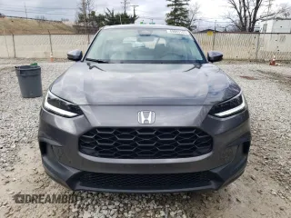 2024 Honda HR-V LX with VIN 3CZRZ2H37RM778842, listed as a Copart auction lot 49843105 with 9,732 mi miles and Salvage title. Bid and sale history available at DreamBid. Image 5.