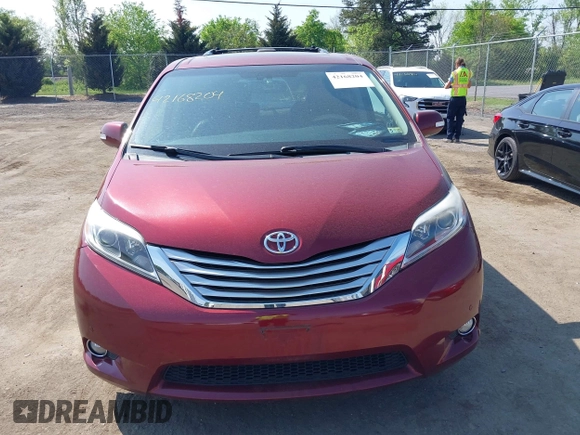 2015 Toyota Sienna XLE with VIN 5TDYK3DC6FS593937, listed as a IAAI auction lot 42168204 with 136,059 mi miles and . Bid and sale history available at DreamBid. Image 12.