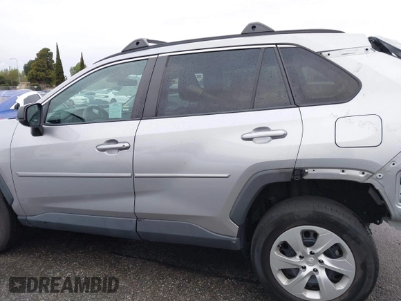 2019 Toyota RAV4 LE with VIN 2T3H1RFV1KC018336, listed as a IAAI auction lot 41778019 with 36,659 mi miles. Bid and sale history available at carsss.com. Image 14.
