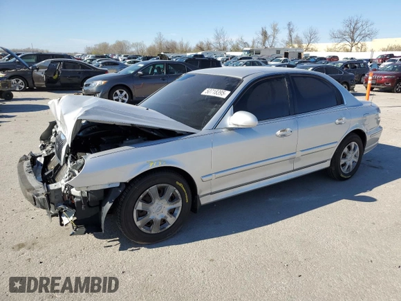 2005 Hyundai Sonata GL with VIN KMHWF25H55A138150, listed as a Copart auction lot 50718395 with 150,638 mi miles and Salvage Title. Bid and sale history available at carsss.com. Image 1.