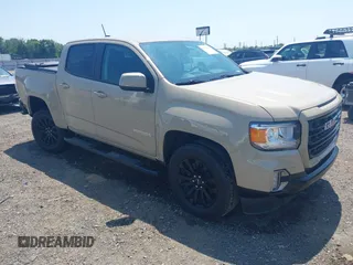 2022 GMC Canyon 4WD Elevation z VIN 1GTG6CEN7N1255314, wystawiony jako IAAI lot #42318599 z przebiegiem 59 108 mil mil oraz . Historia ofert i sprzedaży dostępna na DreamBid. Obrazek 1.