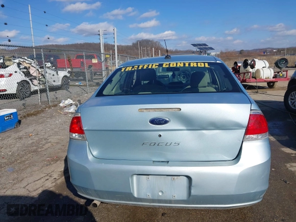 2008 Ford Focus S with VIN 1FAHP34NX8W223229, listed as a IAAI auction lot 38747770 with 232,432 mi miles. Bid and sale history available at carsss.com. Image 16.