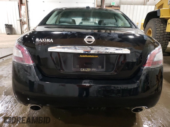 2014 Nissan Maxima S with VIN 1N4AA5AP0EC487254, listed as a Copart auction lot 53020155 with 151,971 mi miles and Salvage Title. Bid and sale history available at DreamBid. Image 6.