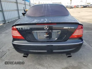 2005 Mercedes-Benz CL-Class 5.0L with VIN WDBPJ75J65A044347, listed as a Copart auction lot 45980115 with 174,010 mi miles and Salvage Title. Bid and sale history available at carsss.com. Image 6.