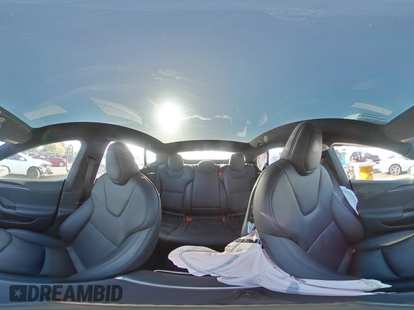 2023 Tesla Model S с VIN 5YJSA1E55PF522232, выставлен на аукционе Copart как лот 47735815 с пробегом Не указан миль и Списание • Salvage title. История ставок и продаж доступна на DreamBid. Изображение 12.