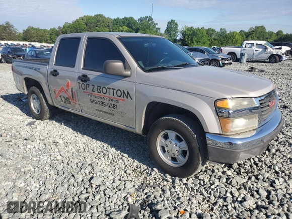 2004 GMC Canyon 1SB SLE Z85 with VIN 1GTCS136748117806, listed as a Copart auction lot 55744225 with 172,224 mi miles and Clean Title. Bid and sale history available at carsss.com. Image 4.