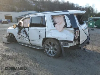 2016 GMC Yukon Denali with VIN 1GKS2CKJ6GR293441, listed as a Copart auction lot 42485905 with 0 mi miles and Salvage Title. Bid and sale history available at carsss.com. Image 2.