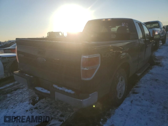 2014 Ford F-150 XL with VIN 1FTFX1ET9EFA56148, listed as a Copart auction lot 42361655 with 240,231 mi miles and Salvage Title. Bid and sale history available at carsss.com. Image 3.