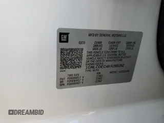 2019 Chevrolet Tahoe Commercial z VIN 1GNLCDEC4KR286262, wystawiony jako Copart lot #80098354 z przebiegiem 36 983 mil mil oraz Nie do naprawy • Non repairable. Historia ofert i sprzedaży dostępna na DreamBid. Obrazek 12.
