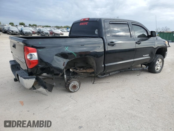 2014 Toyota Tundra 4WD Truck with VIN 5TFDM5F14EX051518, listed as a Copart auction lot 76700424 with 157,451 mi miles and Salvage Title. Bid and sale history available at carsss.com. Image 3.