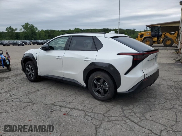 2024 Toyota bZ4X XLE with VIN JTMABACA2RA087660, listed as a Copart auction lot 61295995 with 2,288 mi miles and Salvage title. Bid and sale history available at DreamBid. Image 2.