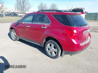 2015 Chevrolet Equinox LT with VIN 2GNFLGEK8F6214973, listed as a IAAI auction lot 41725981 with 133,956 mi miles. Bid and sale history available at carsss.com. Image 3.