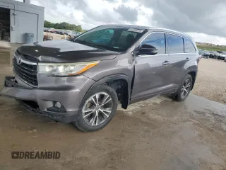2016 Toyota Highlander XLE with VIN 5TDJKRFH7GS331388, listed as a Copart auction lot 63260675 with 119,941 mi miles and Salvage title. Bid and sale history available at DreamBid. Image 1.