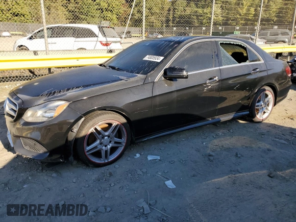2014 Mercedes-Benz E E 350 Luxury with VIN WDDHF8JB1EA836018, listed as a Copart auction lot 74805934 with 154,872 mi miles and Salvage Title. Bid and sale history available at carsss.com. Image 1.