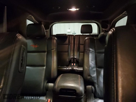 2014 Dodge Durango R/T z VIN 1C4SDHCT1EC976019, wystawiony jako Copart lot #42511575 z przebiegiem 115 093 mil mil oraz Czysty tytuł • Clean title. Historia ofert i sprzedaży dostępna na DreamBid. Obrazek 10.