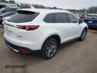 2021 Mazda CX-9 Signature with VIN JM3TCBEY7M0516772, listed as a IAAI auction lot 41553396 with 36,749 mi miles. Bid and sale history available at carsss.com. Image 4.