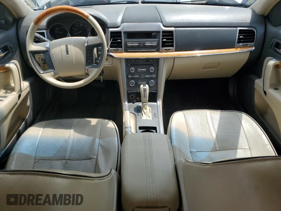 2010 Lincoln MKZ with VIN 3LNHL2GC7AR659812, listed as a Copart auction lot 58635455 with 140,931 mi miles and Salvage title. Bid and sale history available at DreamBid. Image 8.