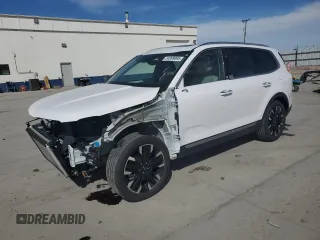 2023 Kia Telluride SX Prestige X-Pro z VIN 5XYP5DGC1PG355349, wystawiony jako Copart lot #54399095 z przebiegiem 24 293 mil mil oraz Szkoda całkowita • Salvage title. Historia ofert i sprzedaży dostępna na DreamBid. Obrazek 1.