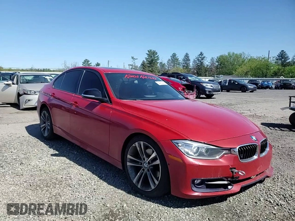 2015 BMW 3 Series 328i xDrive with VIN WBA3B5C50FF962863, listed as a Copart auction lot 54935465 with 80,837 mi miles and Salvage title. Bid and sale history available at DreamBid. Image 13.
