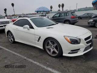 2015 Mercedes-Benz SL-Class SL 550 with VIN WDDJK7DA3FF036660, listed as a Copart auction lot 85599904 with 55,383 mi miles and Salvage Title. Bid and sale history available at carsss.com. Image 4.