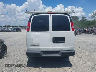 2020 Chevrolet Express Cargo with VIN 1GCWGAFG5L1119726, listed as a IAAI auction lot 42648575 with 127,516 mi miles and . Bid and sale history available at DreamBid. Image 16.