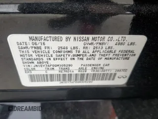 2016 Infiniti Q50 3.0t Premium with VIN JN1EV7AP0GM305290, listed as a Copart auction lot 49498585 with 110,384 mi miles and Salvage Title. Bid and sale history available at carsss.com. Image 14.