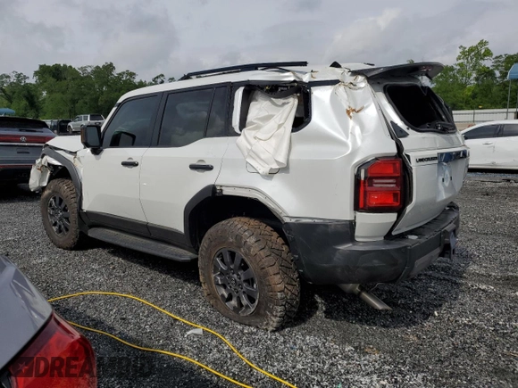 2024 Toyota Land Cruiser z VIN JTEABFAJ9RK004196, wystawiony jako Copart lot #54755695 z przebiegiem Nie podano mil oraz Szkoda całkowita • Salvage title. Historia ofert i sprzedaży dostępna na DreamBid. Obrazek 2.