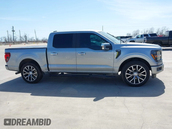 2024 Ford F-150 with VIN 1FTFW2K52RKD40023, listed as a IAAI auction lot 41731516 with 8,781 mi miles and . Bid and sale history available at DreamBid. Image 13.