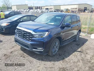 2023 Honda Passport EX-L с VIN 5FNYF8H57PB004896, выставлен на аукционе IAAI как лот 42184509 с пробегом 25 950 миль миль и . История ставок и продаж доступна на DreamBid. Изображение 2.