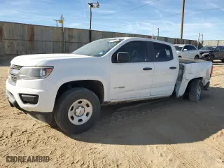 2020 Chevrolet Colorado 2WD Work Truck with VIN 1GCGSBEA1L1112942, listed as a Copart auction lot 41421395 with 105,851 mi miles and Salvage Title. Bid and sale history available at carsss.com. Image 1.
