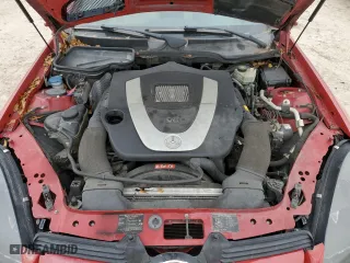 2007 Mercedes-Benz SLK-Class 3.0L with VIN WDBWK54F97F140571, listed as a Copart auction lot 46178715 with 204,397 mi miles and Salvage Title. Bid and sale history available at carsss.com. Image 11.