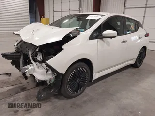 2023 Nissan LEAF SV Plus with VIN 1N4CZ1CV6PC553041, listed as a IAAI auction lot 42076867 with 19,732 mi miles and . Bid and sale history available at DreamBid. Image 19.