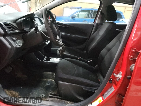 2016 Chevrolet Spark LT with VIN KL8CD6SA2GC604578, listed as a Copart auction lot 52180715 with 213,747 mi miles and Clean Title. Bid and sale history available at DreamBid. Image 7.