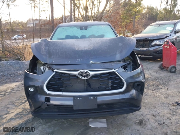 2023 Toyota Highlander L with VIN 5TDKDRBH2PS039426, listed as a IAAI auction lot 41572761 with 28,220 mi miles. Bid and sale history available at carsss.com. Image 12.