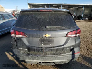 2022 Chevrolet Equinox LT with VIN 2GNAXUEV2N6144814, listed as a Copart auction lot 44556425 with 52,745 mi miles and Salvage Title. Bid and sale history available at carsss.com. Image 6.