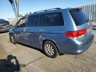 2010 Honda Odyssey EX-L with VIN 5FNRL3H61AB040518, listed as a Copart auction lot 49537765 with 182,735 mi miles and Salvage Title. Bid and sale history available at carsss.com. Image 2.