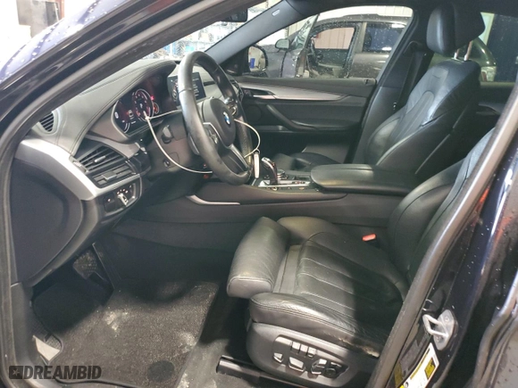 2016 BMW X6 xDrive35i with VIN 5UXKU2C56G0N78208, listed as a Copart auction lot 44994995 with 121,755 mi miles and Salvage Title. Bid and sale history available at carsss.com. Image 7.